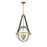 Savoy House Bozeman 4-Light Pendant, Warm Brass