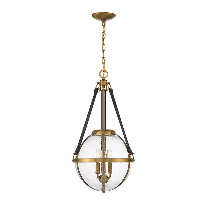 Savoy House Bozeman 3-Light Pendant, Warm Brass - 7-1837-3-322