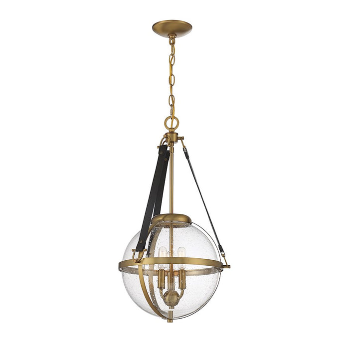 Savoy House Bozeman 3-Light Pendant, Warm Brass