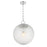 Savoy House Cabot 1 Light Pendant, Chrome/Segmented