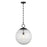 Savoy House Cabot 1 Light Pendant, Matte Black/Segmented - 7-1840-1-89