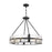 Savoy House Hudson 8-Light Pendant, Matte Black