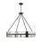 Savoy House Hudson 12-Light Pendant, Matte Black