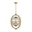 Savoy House Pearl 3-Light Pendant, Warm Brass