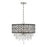 Savoy House Rory 4-Light Pendant, Matte Black/Satin Nickel - 7-1878-4-66