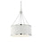 Savoy House Delphi 6-Light Pendant, White/Polished Nickel Acccents - 7-188-6-172