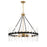 Savoy House Santiago 8Lt Pendant, Black/Brass