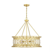 Savoy House Daintree 8-Light Pendant, True Gold - 7-1947-8-260