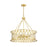 Savoy House Daintree 8-Light Pendant, True Gold