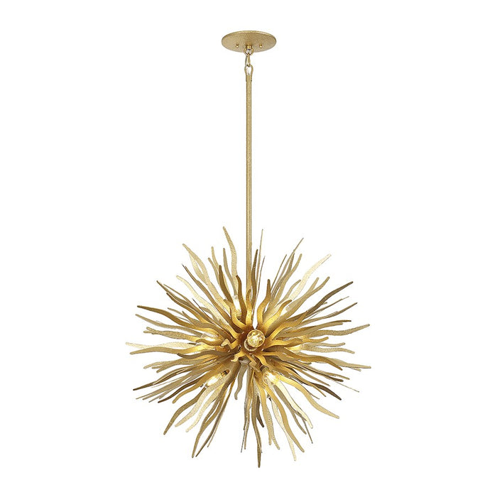 Savoy House Killiam 12-Light Pendant, Cavalier Gold