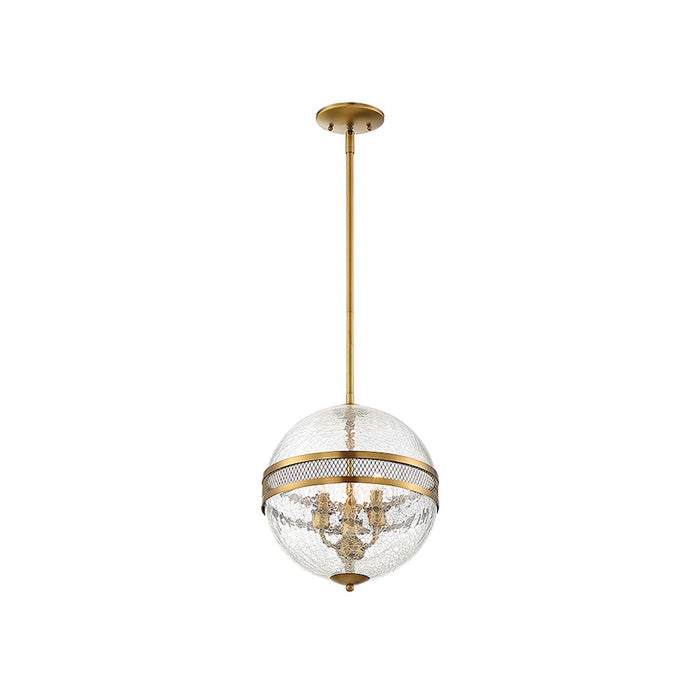 Savoy House Stirling 3-Light Pendant, Warm Brass