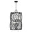 Savoy House Snowden 8-Light Pendant, Matte Black - 7-2004-8-89