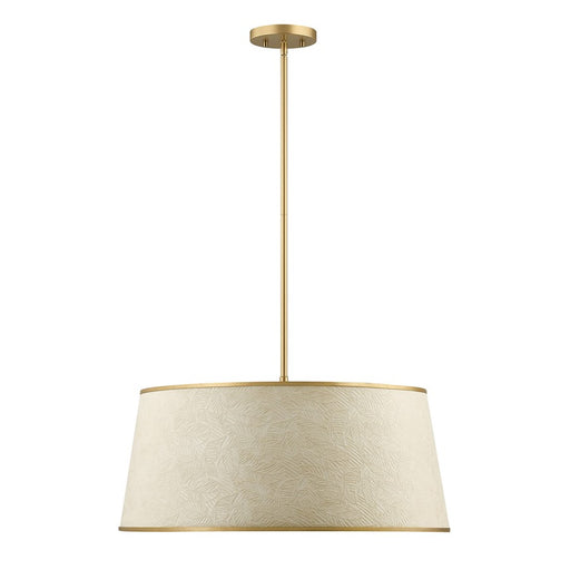 Savoy House Sombra 6 Lt Pendant/Textured Beige