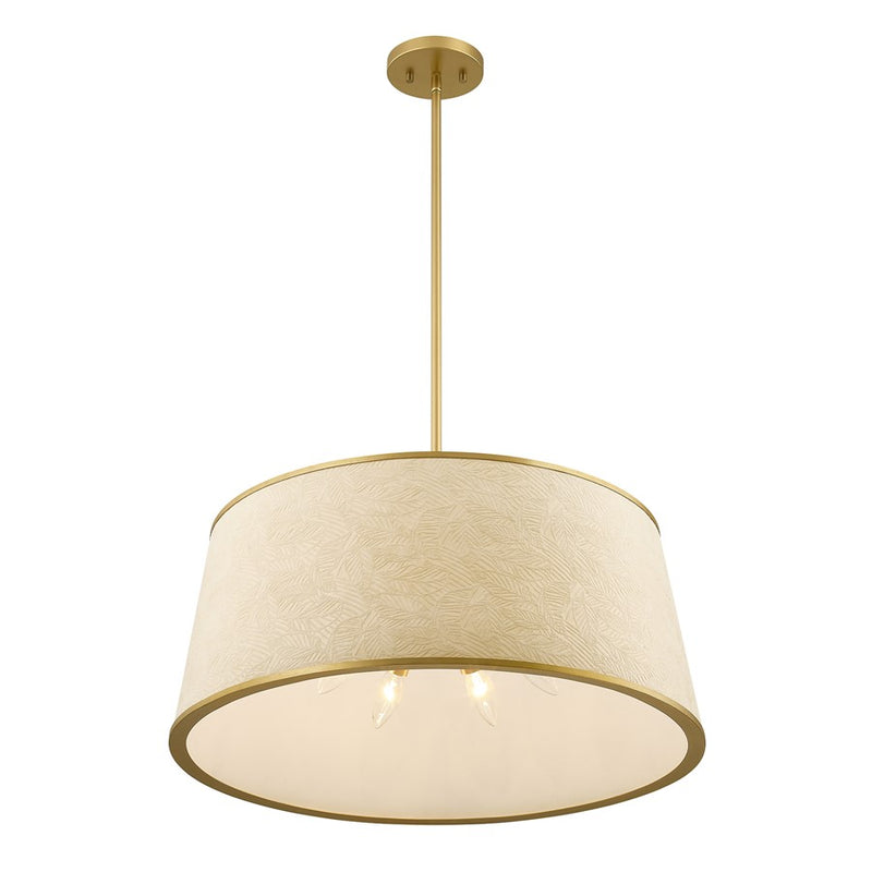 Savoy House Sombra 6 Lt Pendant/Textured Beige