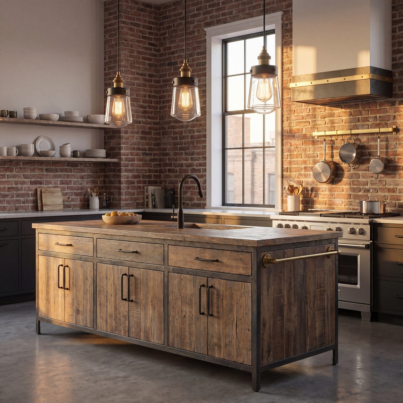 Savoy House Macauley 1Lt Mini-Pendant, Vintage Black/Brass