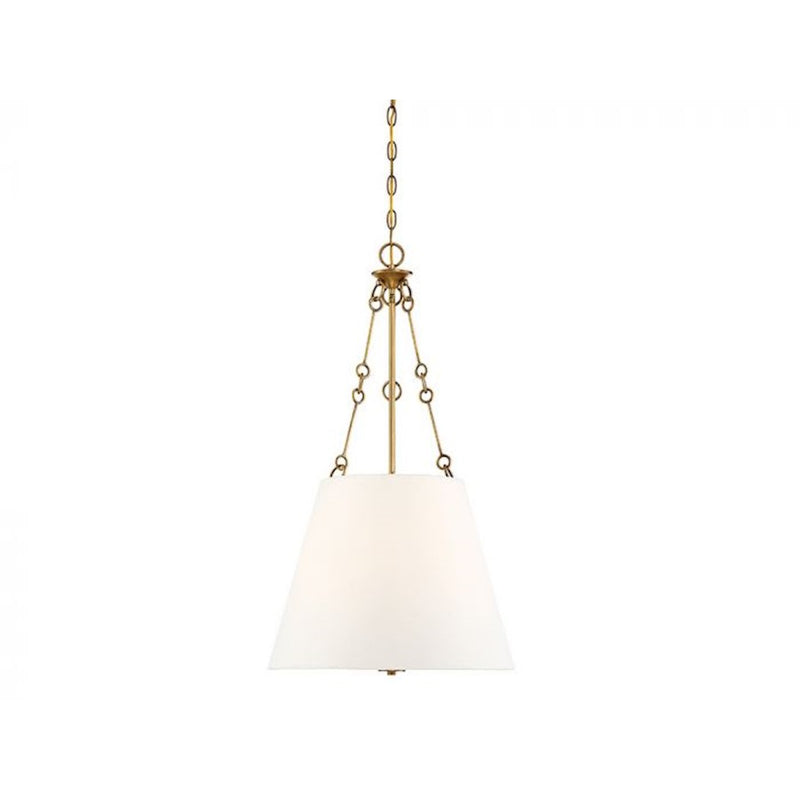 Savoy House Austin 4-Light Pendant, Warm Brass