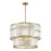 Savoy House Rohe 5-Light Pendant, Warm Brass