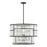 Savoy House Rohe 5-Light Pendant, Matte Black