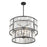 Savoy House Rohe 5-Light Pendant, Matte Black