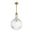 Savoy House Brandon 1-Light Pendant, Warm Brass