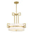 Savoy House Quatrain 4-Light Pendant, True Gold