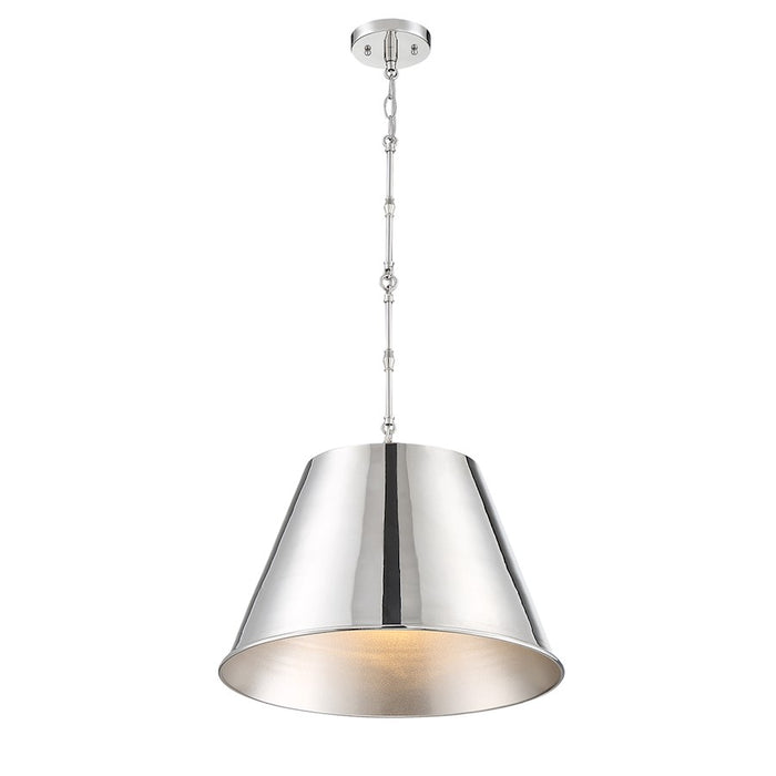 Savoy House Alden 1-Light 13" Pendant, Polished Nickel