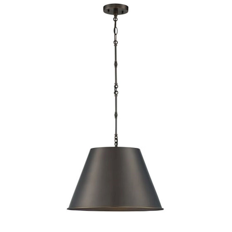 Savoy House Alden 1-Light 13" Pendant, Old Bronze