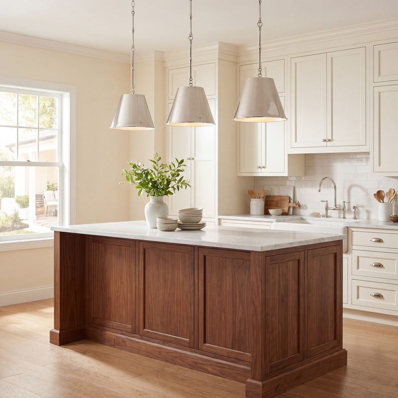 Savoy House Alden 1-Light 8.5" Pendant, Polished Nickel