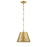 Savoy House Alden 1-Light 8.5" Pendant, Warm Brass