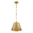 Savoy House Alden 1-Light 8.5" Pendant, Warm Brass