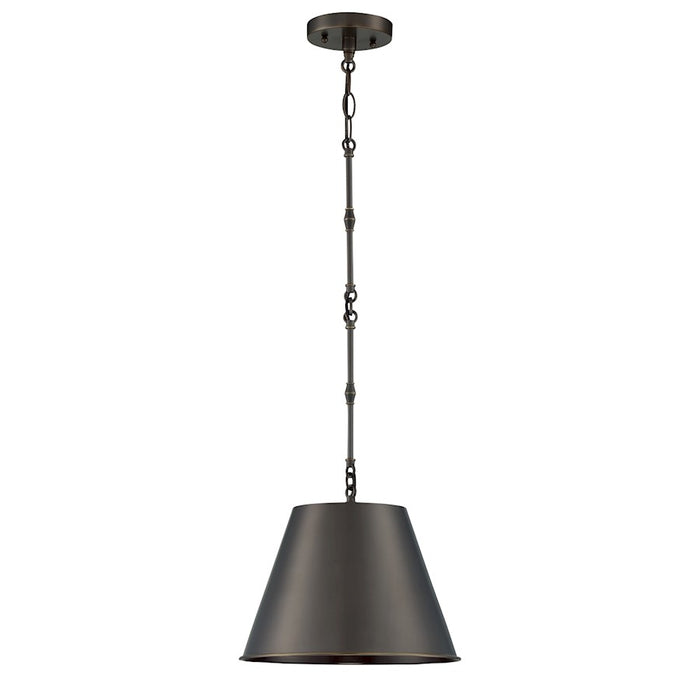 Savoy House Alden 1-Light 8.5" Pendant, Old Bronze