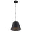 Savoy House Alden 1-Light 8.5" Pendant, Matte Black