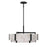 Savoy House Orleans 6 Light Pendant, Black Cashmere