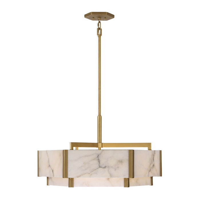 Savoy House Orleans 6 Light Pendant, Distressed Gold - 7-2333-6-60