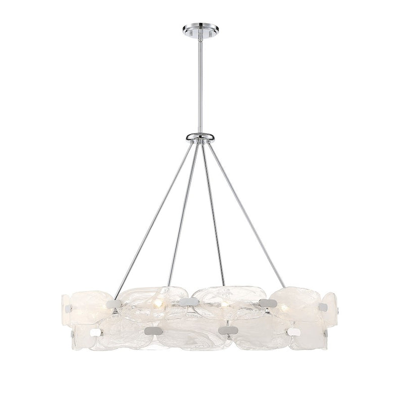 Savoy House Vasare 12-Light Pendant, Chrome