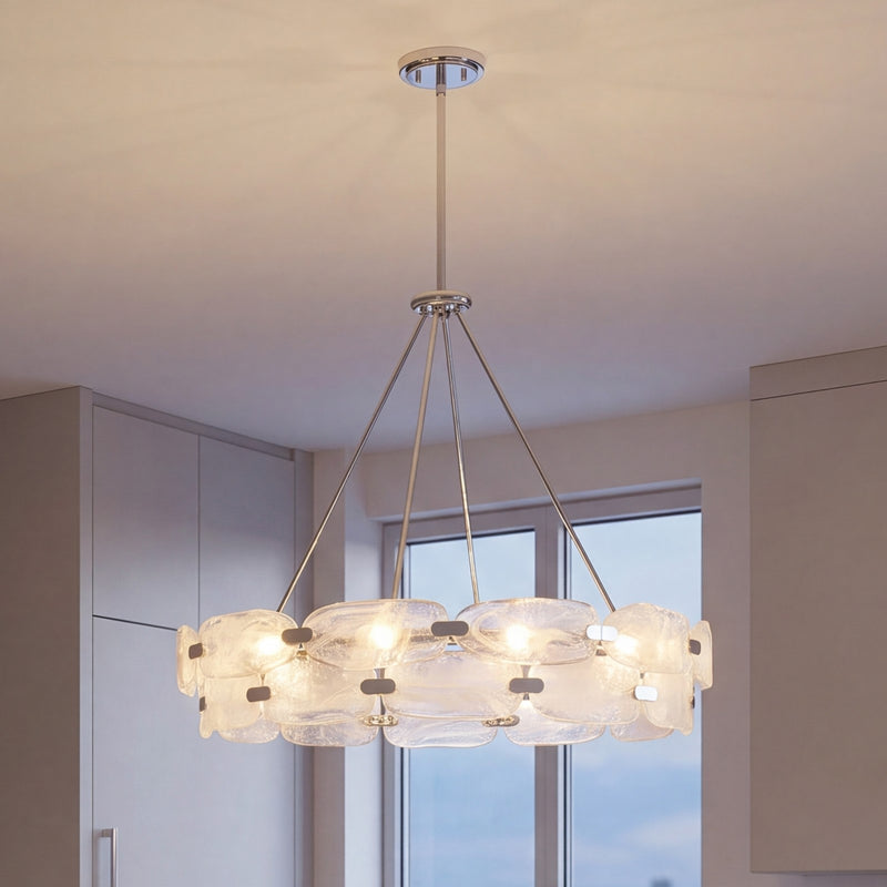 Savoy House Vasare 12-Light Pendant, Chrome