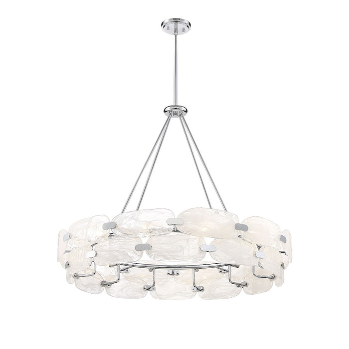 Savoy House Vasare 12-Light Pendant, Chrome