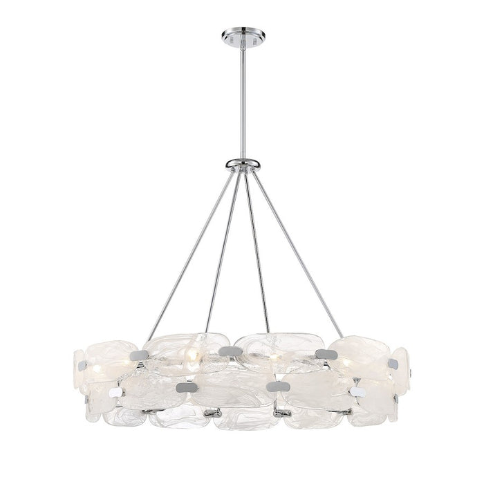 Savoy House Vasare 12-Light Pendant, Chrome