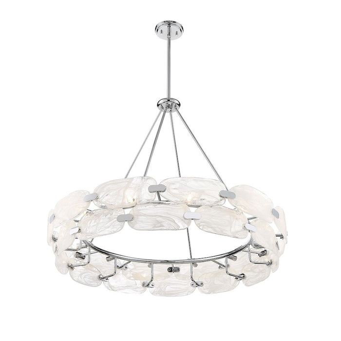 Savoy House Vasare 12-Light Pendant, Chrome