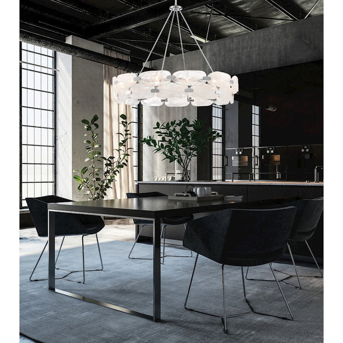 Savoy House Vasare 12-Light Pendant, Chrome