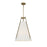 Savoy House Newport 4-Light Pendant, Warm Brass