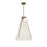 Savoy House Newport 4-Light Pendant, Warm Brass