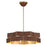 Savoy House Atherton 5 Light Pendant, Warm Brass