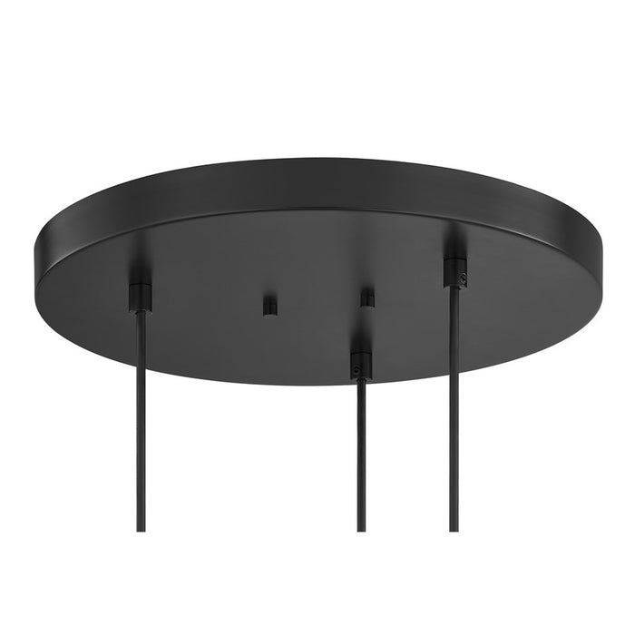 Savoy House Pharr 3 Lt Pendant, Spun, Matte Black