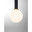 Savoy House Callaway 1-Light Pendant, Black Marble/Warm Brass