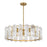 Savoy House Antolini 5 Light Pendant, Warm Brass
