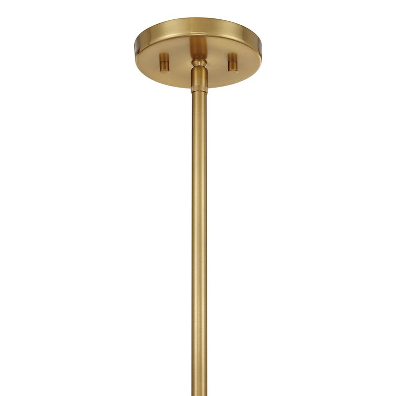 Savoy House Antolini 5 Light Pendant, Warm Brass