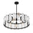 Savoy House Antolini 5 Light Pendant, Black Cashmere