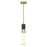 Savoy House Farrell 1 Lt Pendant, White Opal, Warm Brass - 7-2916-1-322