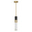 Savoy House Farrell 1 Lt Pendant, White Opal, Warm Brass